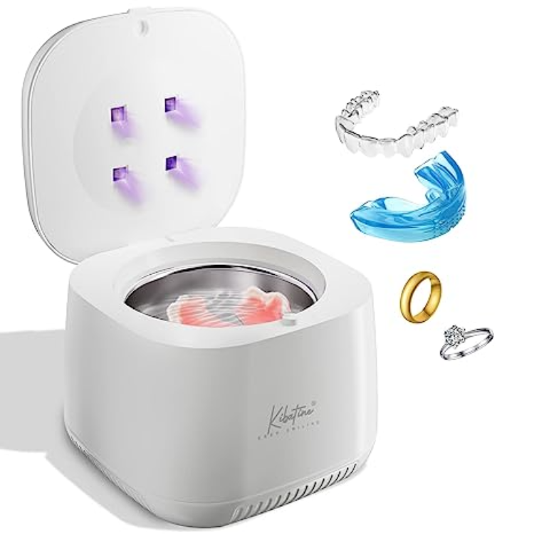 Ultrasonic Cleaner - Cleans Dentures & Retainers - Vive Health