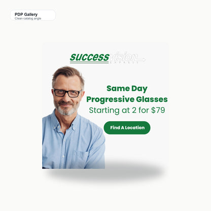 Same day No-Line Bifocals starting at 2 for $79 - Clean catalog angle