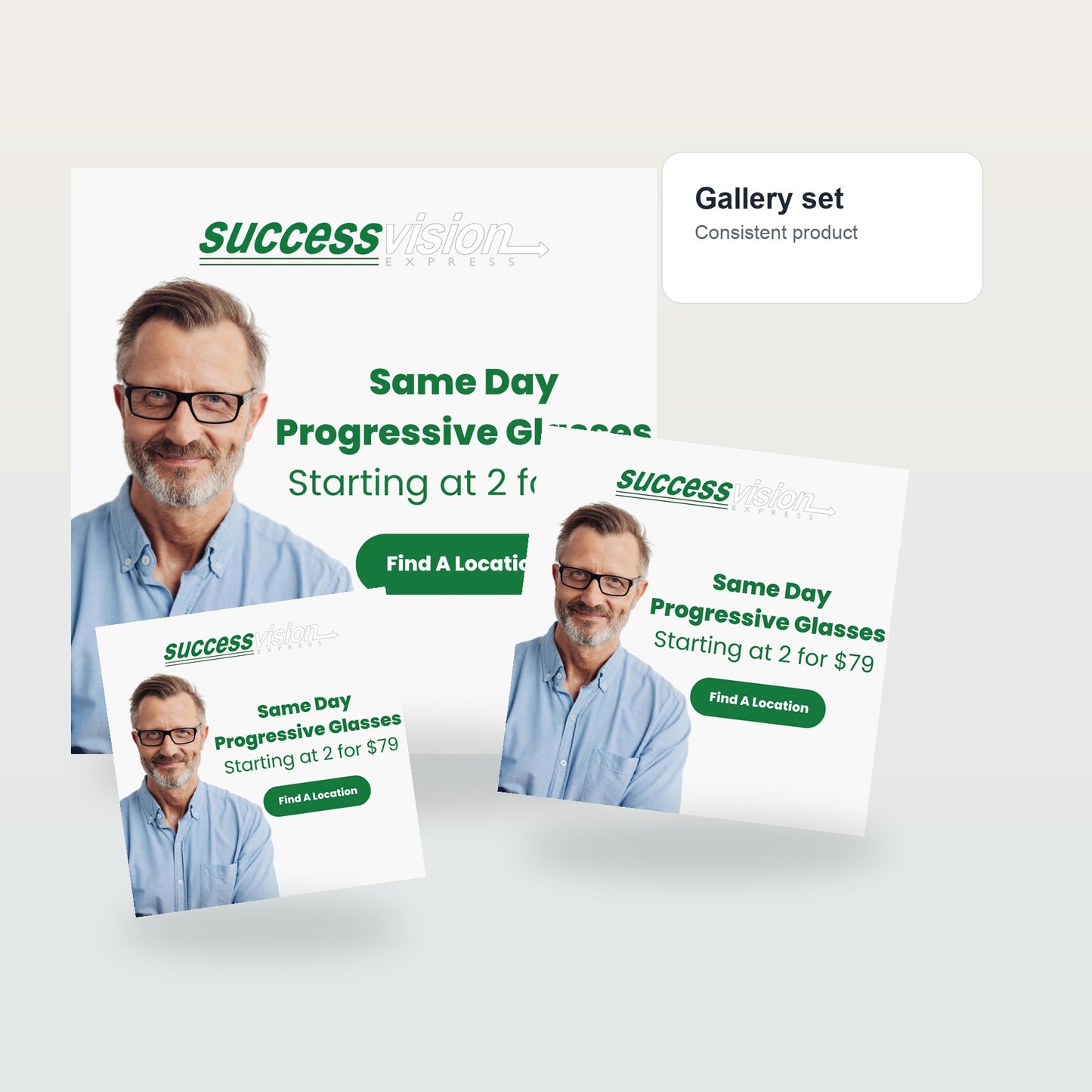 Same day No-Line Bifocals starting at 2 for $79 - Gallery flat lay