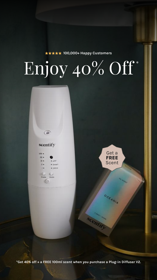 Get 40\% off and a Free 100ml Scent with Your V2 Diffuser product image