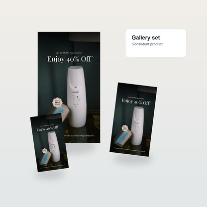 Get 40 % off and a Free 100ml Scent with Your V2 Diffuser - Gallery flat lay