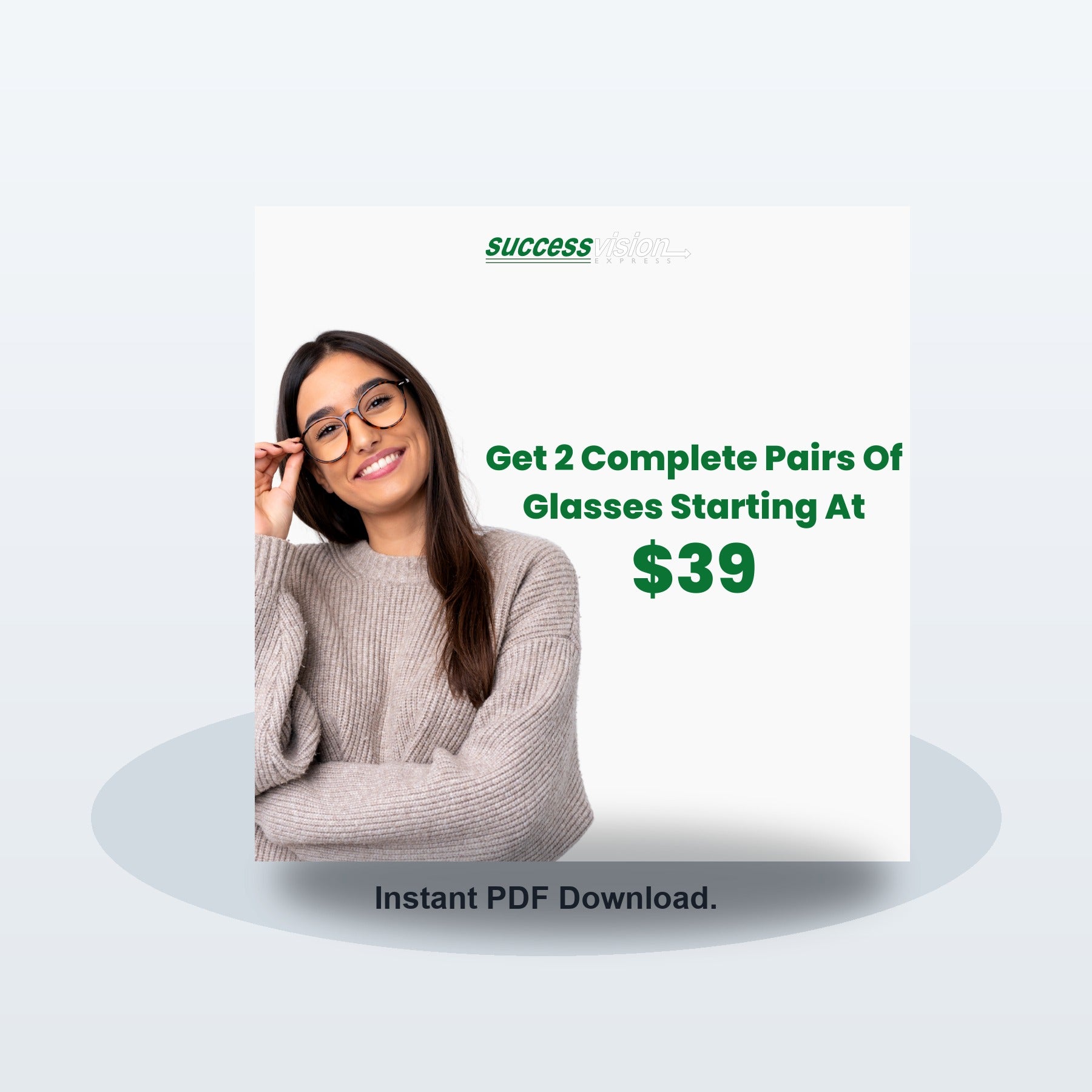 Instant PDF Download. - Soft studio hero