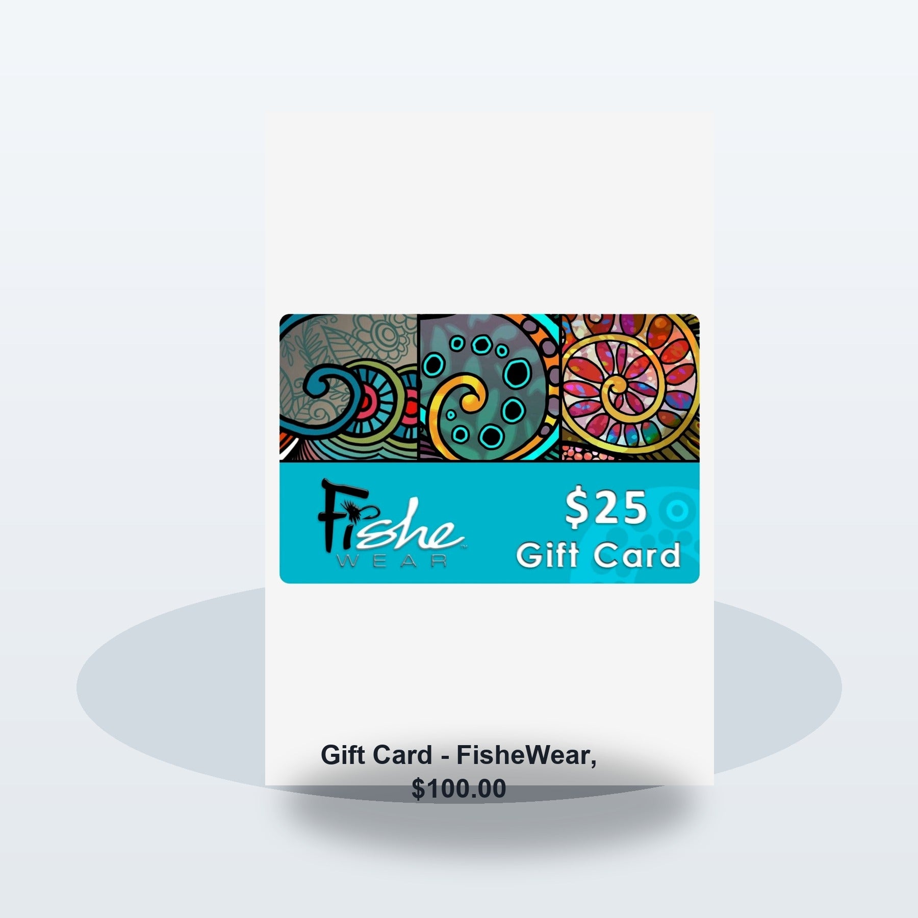 Gift Card - FisheWear, $100.00 - Soft studio hero
