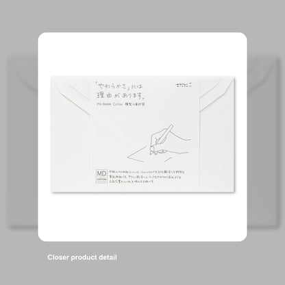 MD Cotton Letter Envelopes - Detail close-up