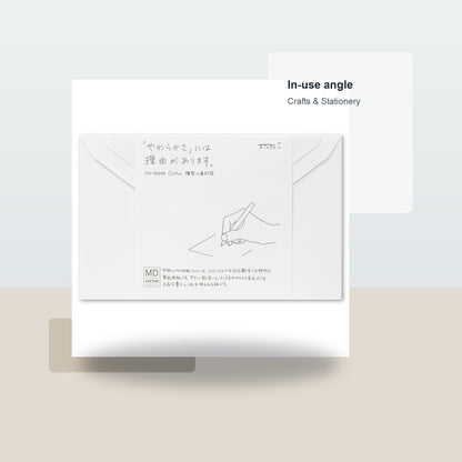 MD Cotton Letter Envelopes - Lifestyle context
