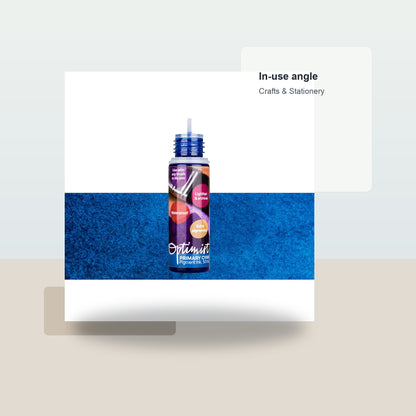 Optimist Pigment Ink, #230 Primary Cyan, 50 mL Precision Bottle - Lifestyle context