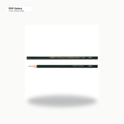Mitsubishi 9800 Pencil, HB, Single - Clean catalog angle