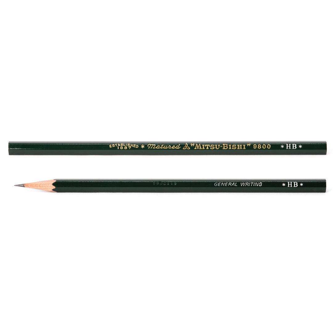Mitsubishi 9800 Pencil, HB, Single product image