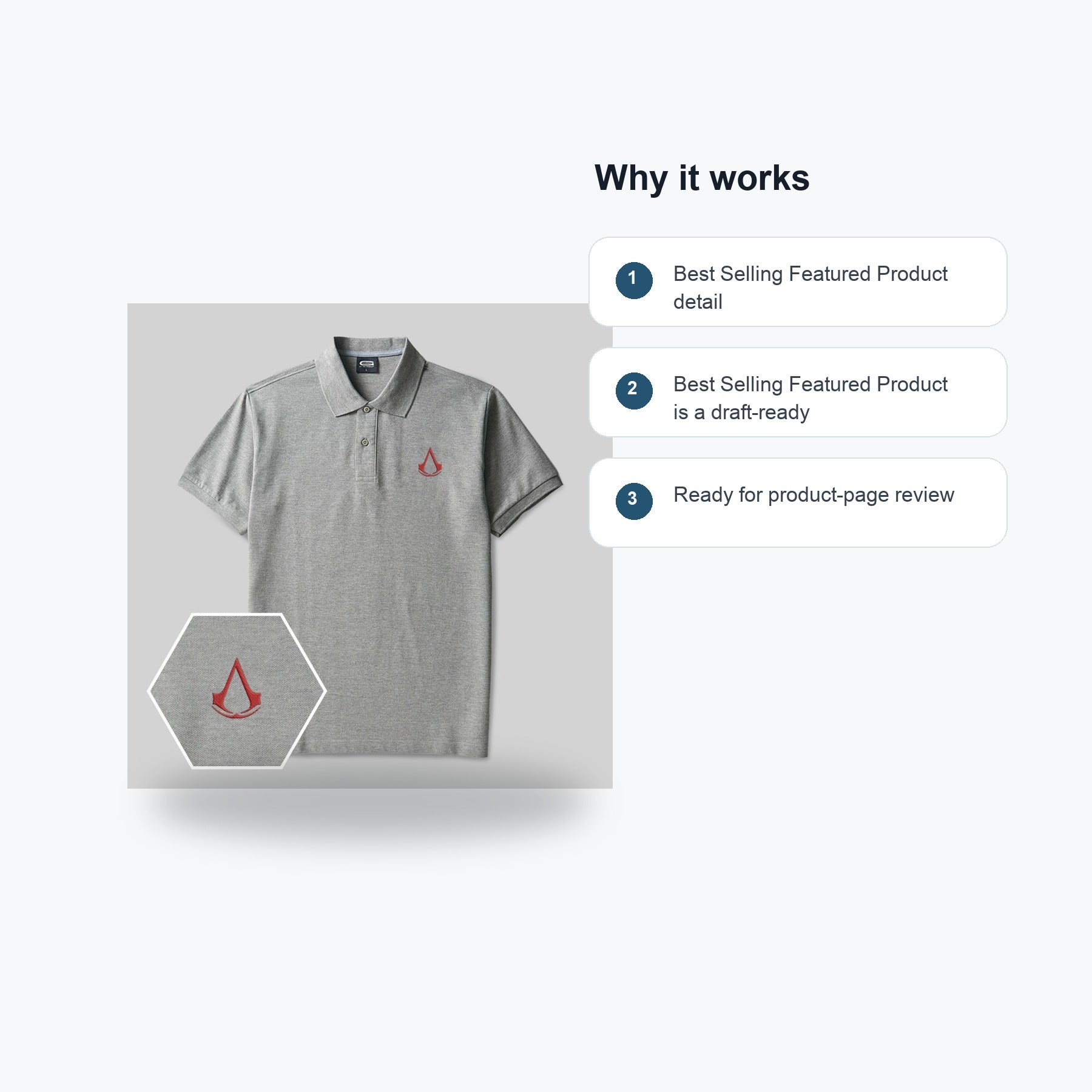 Best Selling Featured Product - Feature callouts