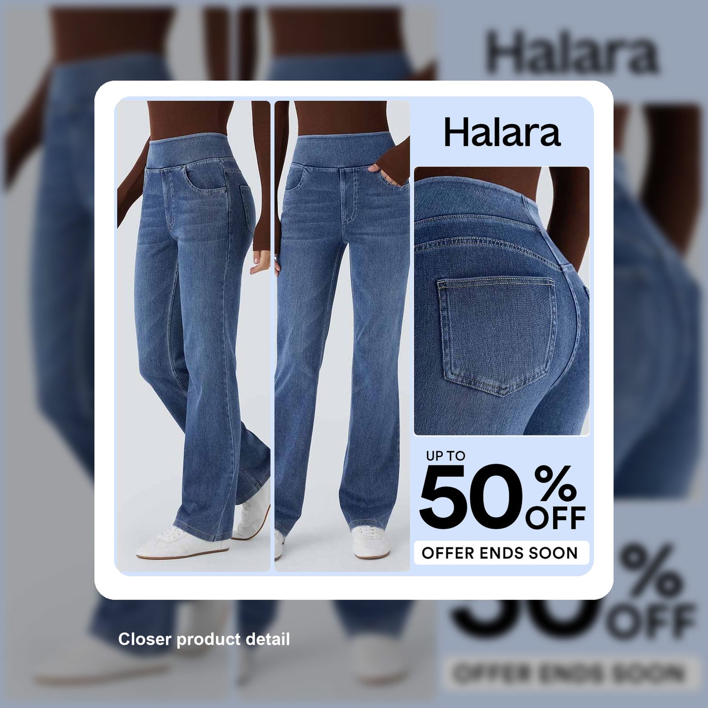 Limited time discount - Detail close-up