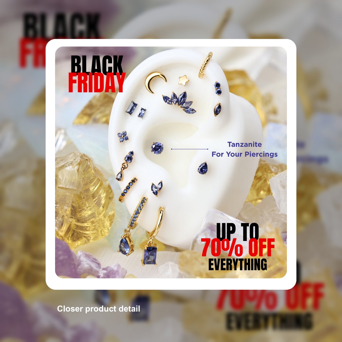 70 % OFF SALE Featured Product - Detail close-up