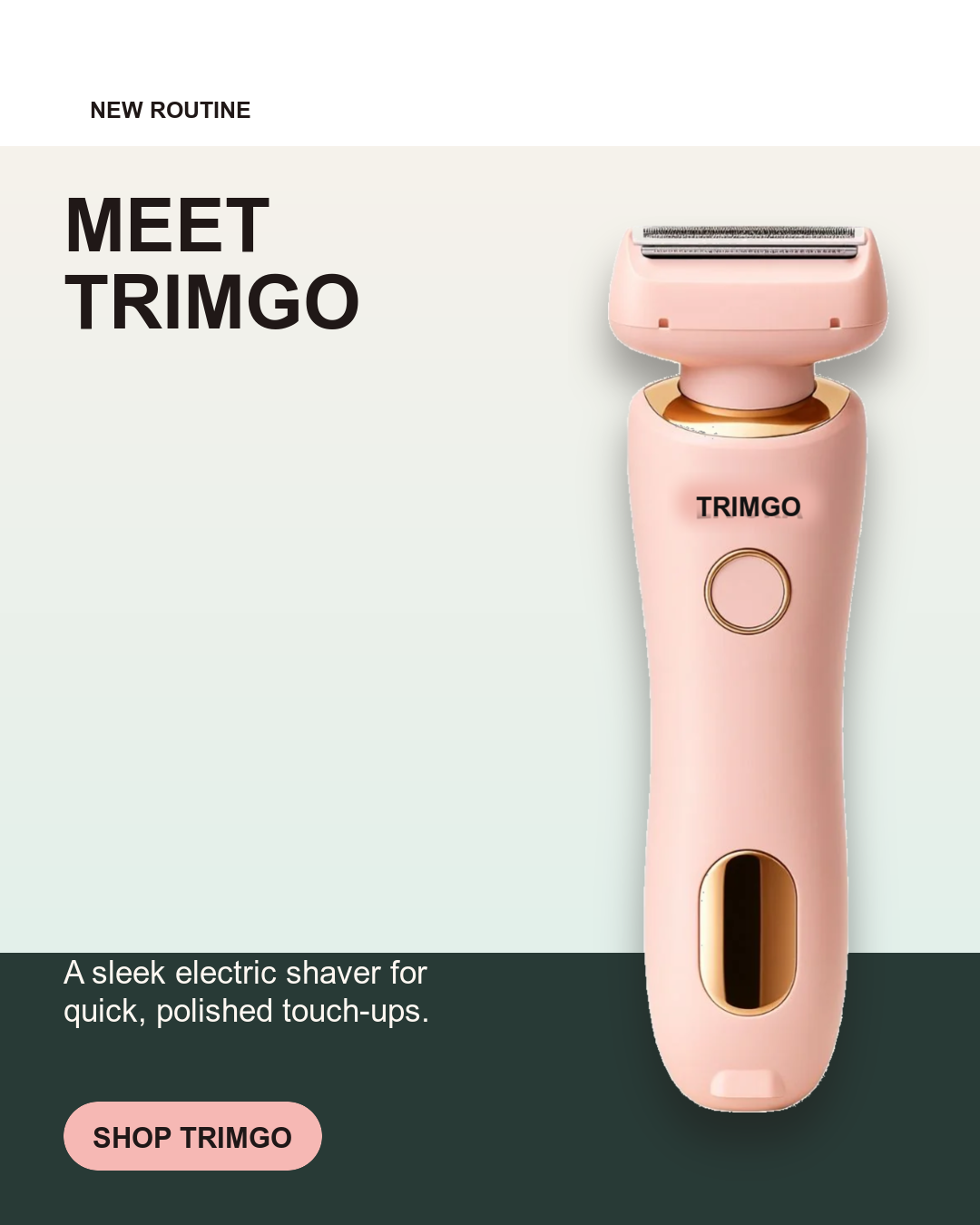 TrimGo SilkSmooth IPL handset hero image
