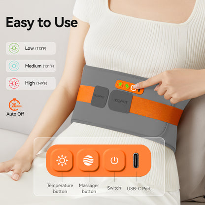 Triple-Action Graphene Lumbar Relief Belt - 视图 3