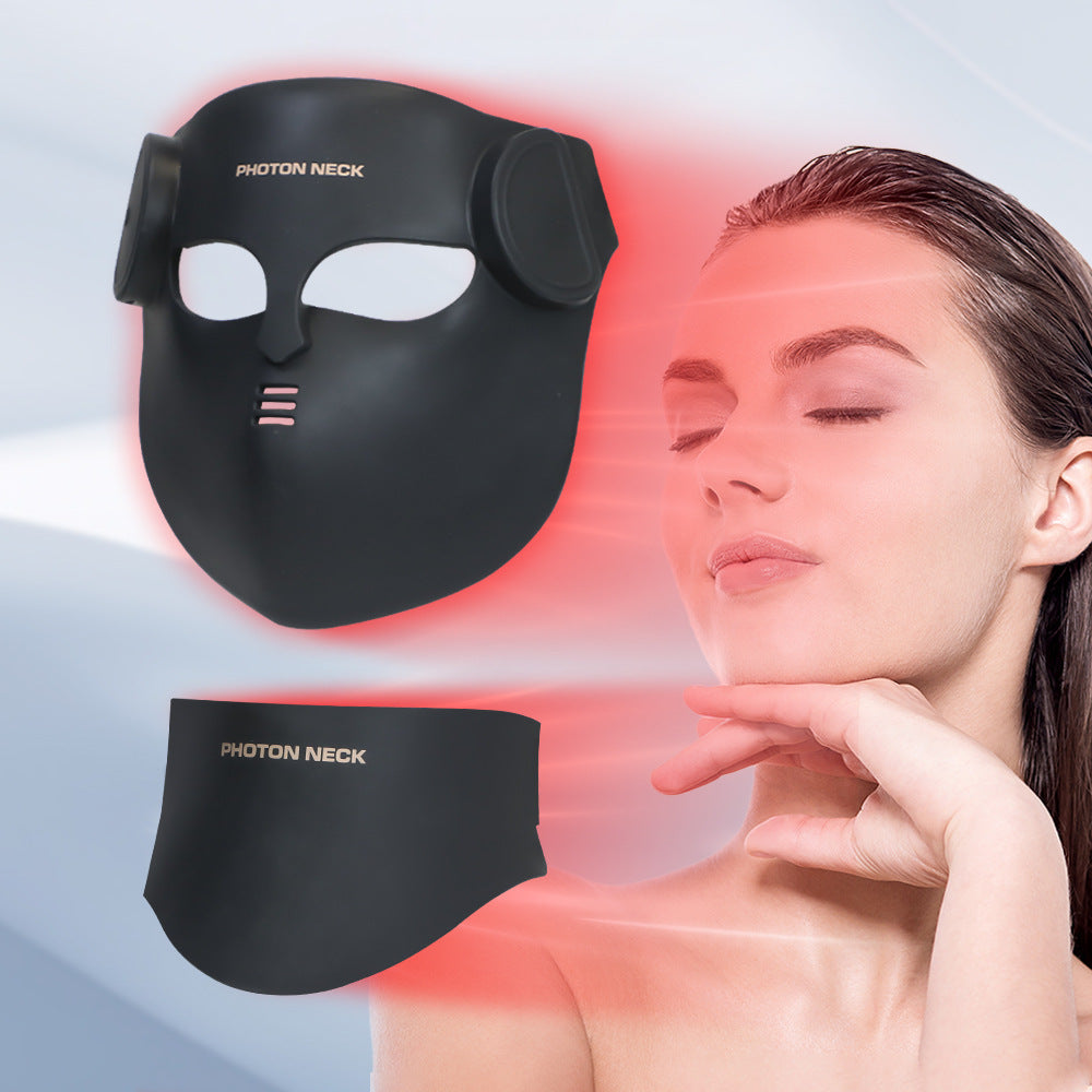 LED Light Therapy Mask — Anti-Aging Facial Treatment