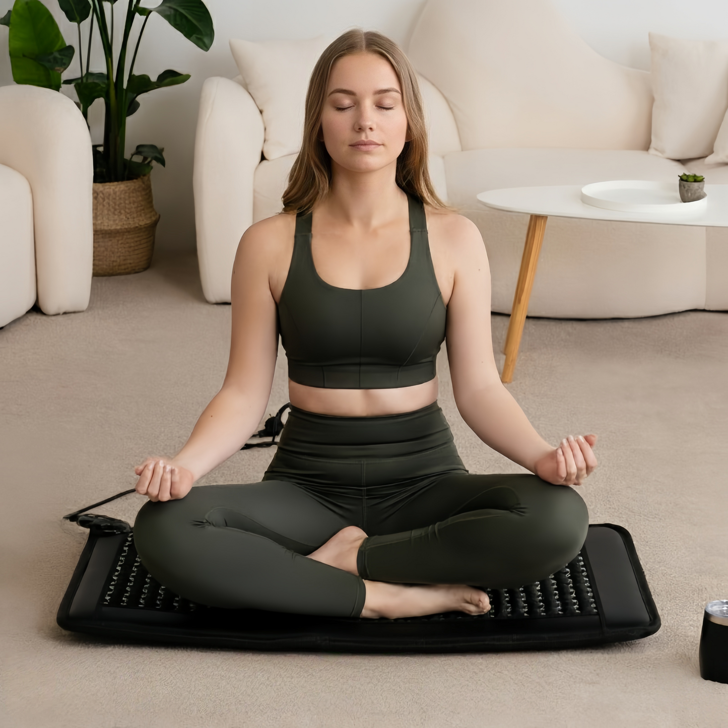 Pro-Series PEMF + Red Light Gemstone Therapy Mat - 视图 4