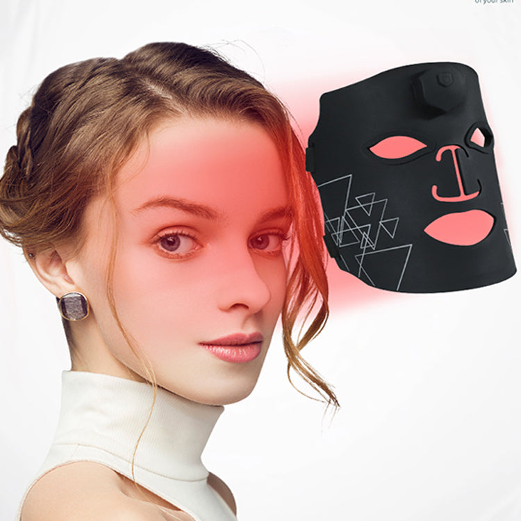 LED Light Therapy Mask — Anti-Aging Facial Treatment