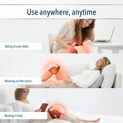 Red light therapy penetrates deep into knee joint for healing