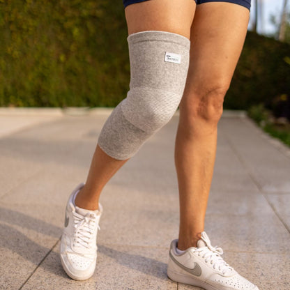 Bamboo Knee Compression Sleeve Arthritis Running Joint Support Pain Relief Sports Features