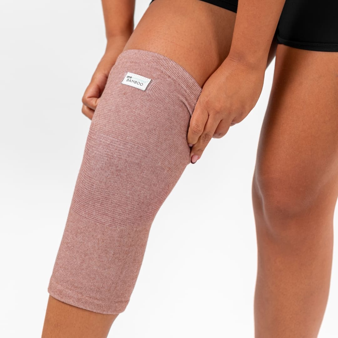 Bamboo Knee Compression Sleeve Arthritis Running Joint Support Pain Relief Sports Lifestyle
