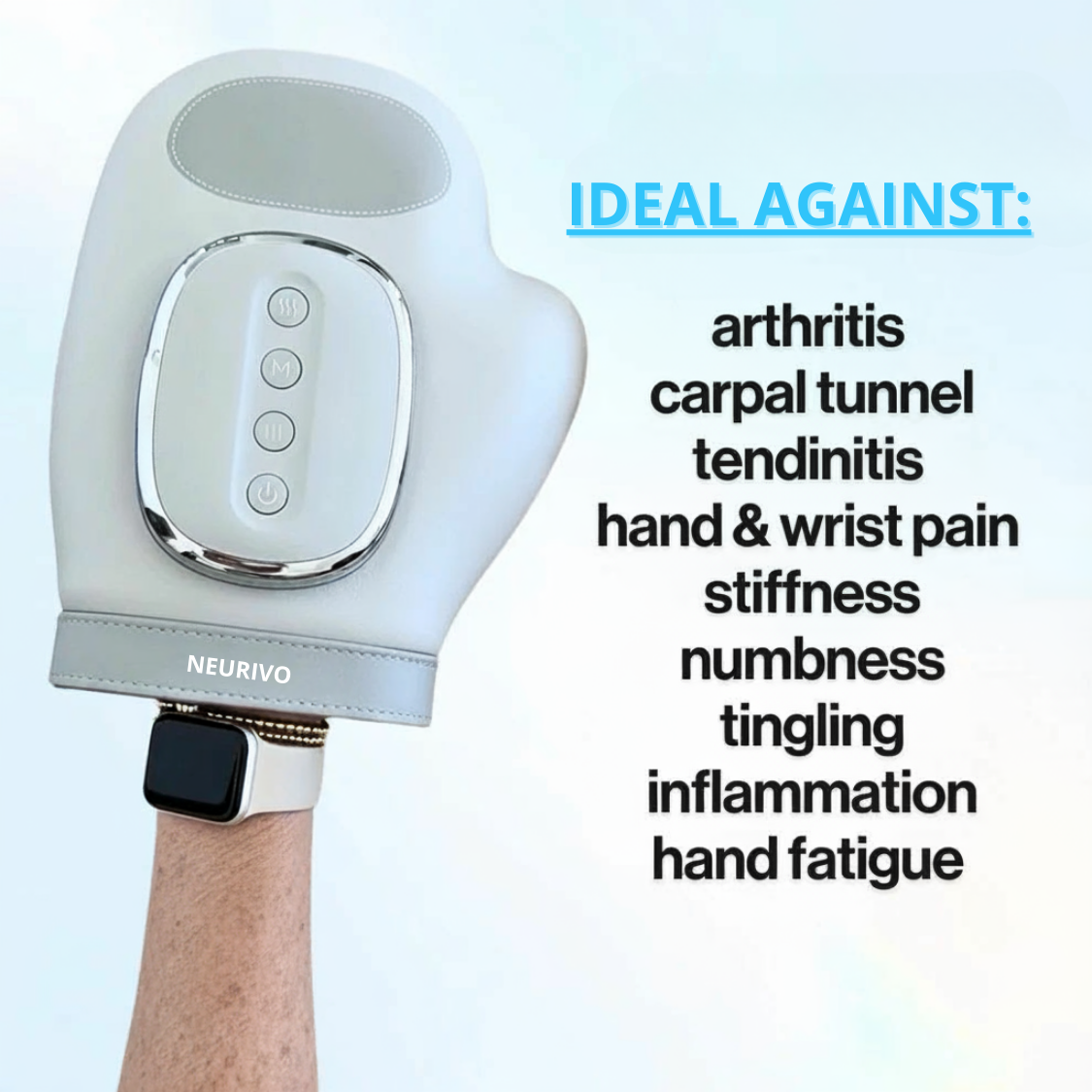 Hand Massager Heat Arthritis Carpal Tunnel Joint Pain Relief Inflammation Compression View 13