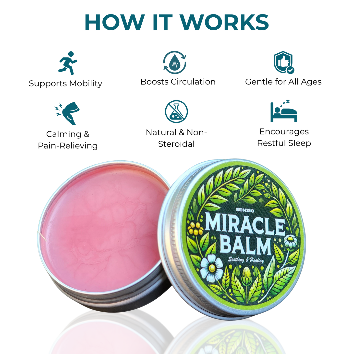 Miracle Balm Soothing Relief Cream Dry Skin Cracked Heels Irritation Moisturizer Unboxing