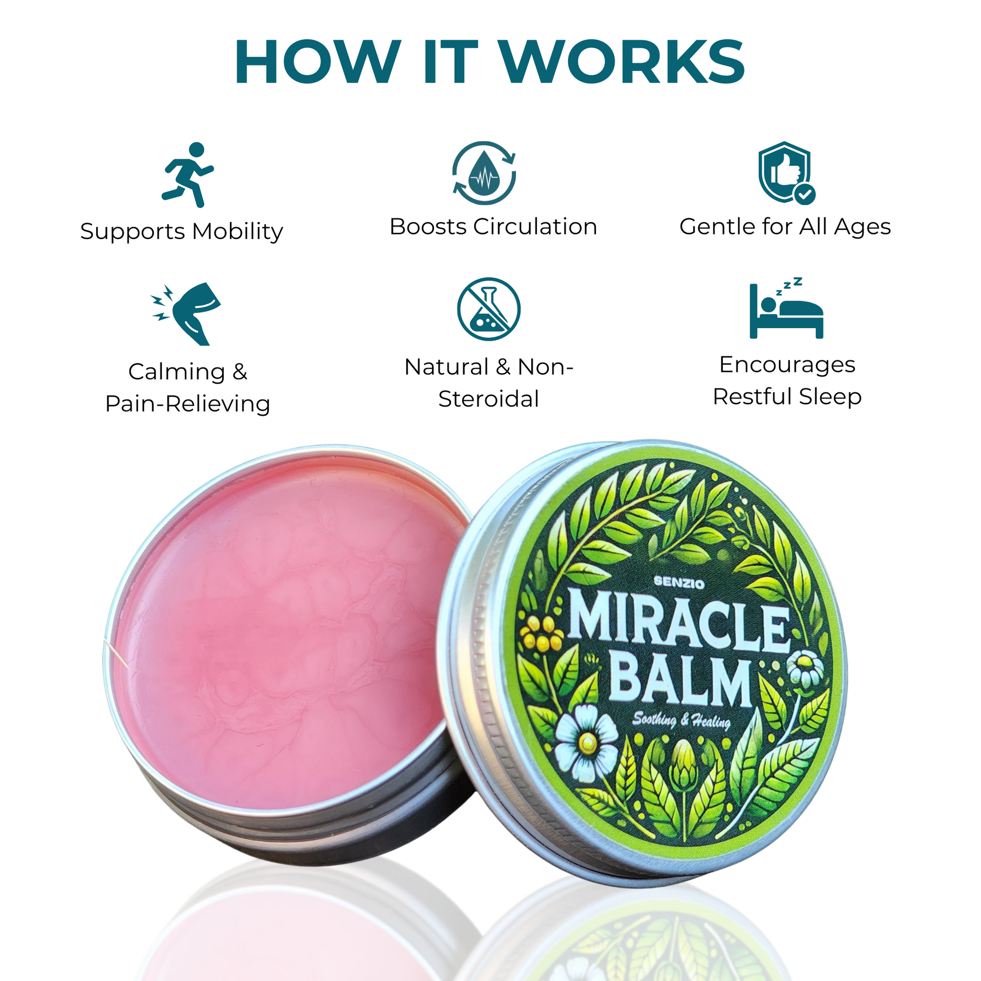 Miracle Balm Soothing Relief Cream Dry Skin Cracked Heels Irritation Moisturizer Unboxing
