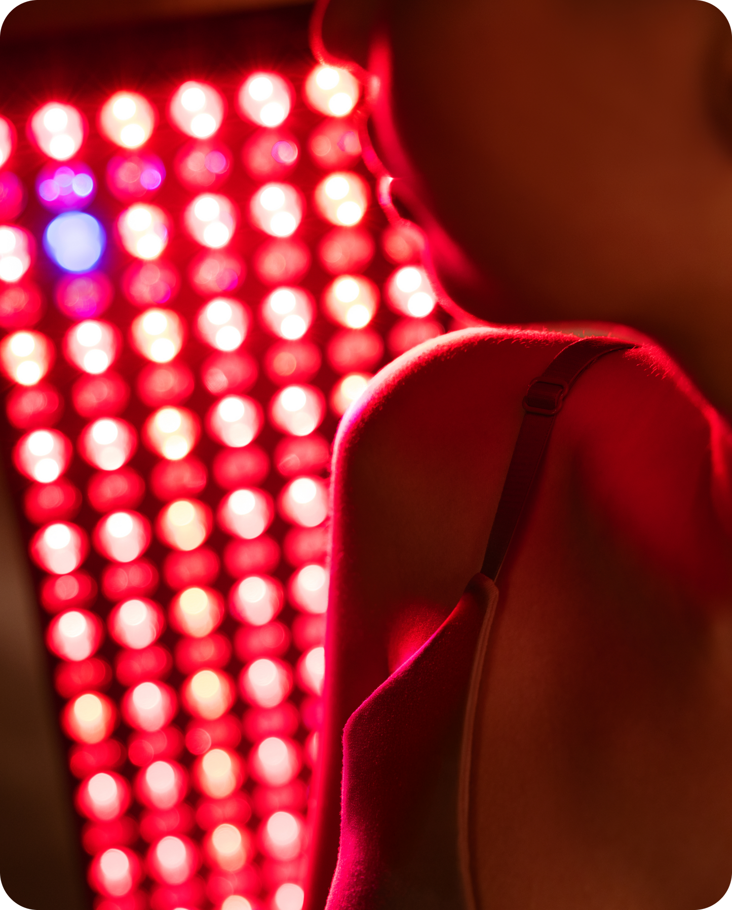 Red Light Therapy Panel Professional Full Body LED Pain Relief Anti-Aging Recovery Material Detail