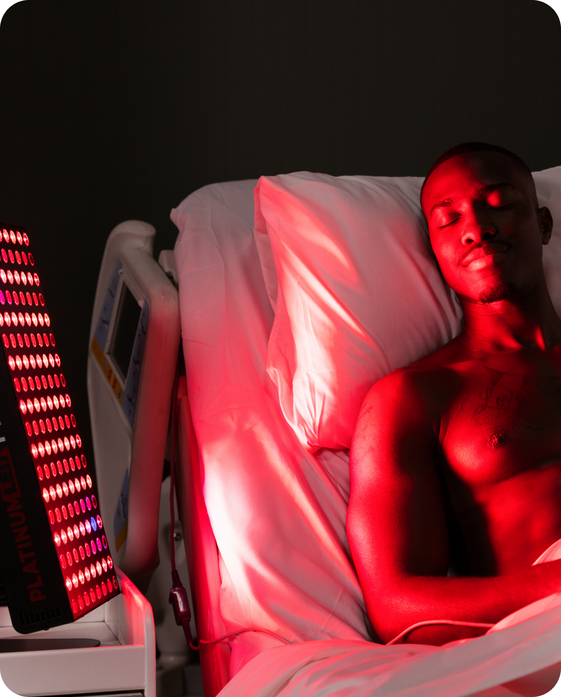 Red Light Therapy Panel Professional Full Body LED Pain Relief Anti-Aging Recovery Features