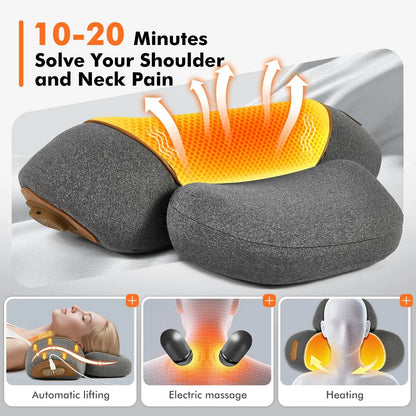 Therapeutic Neck Pillow Tension Headaches Neck Stiffness Cervical Support Sleep Features