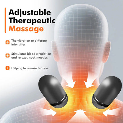 Therapeutic Neck Pillow Tension Headaches Neck Stiffness Cervical Support Sleep Close-Up