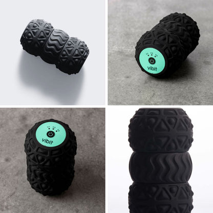 Vibrating Foam Roller Deep Tissue Massage Muscle Recovery Soreness Fascia Relief Lifestyle