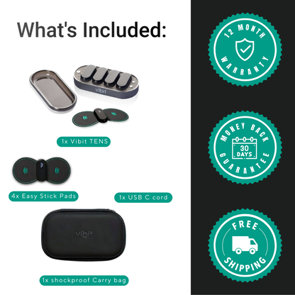 Wireless TENS Unit Portable Electric Muscle Stimulator Back Neck Shoulder Pain Lifestyle