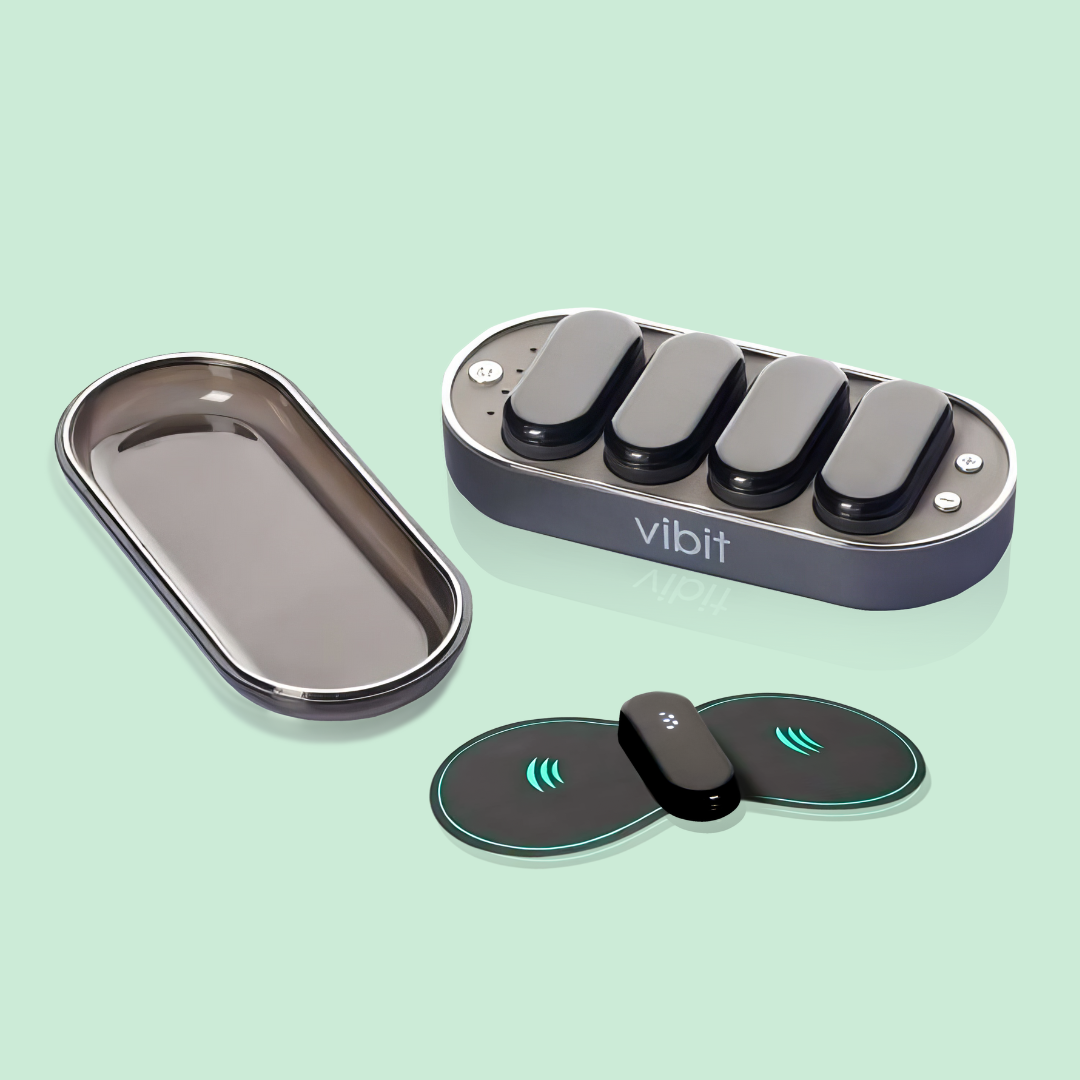 Wireless TENS Unit Portable Electric Muscle Stimulator Back Neck Shoulder Pain View 15